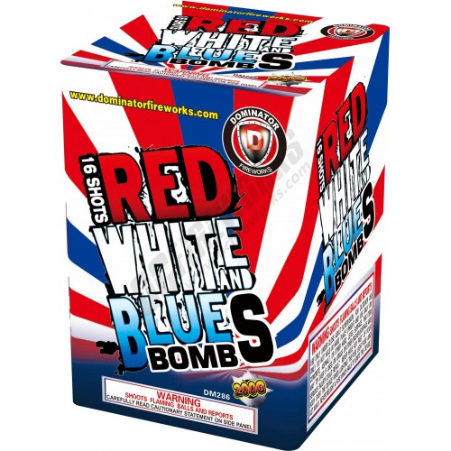 Red, White and Blue Bombs